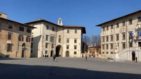 Piazza dei Cavalieri, Pisa 스톡 동영상 168634047