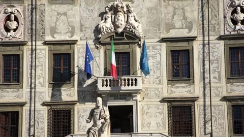 Piazza dei Cavalieri, Pisa 스톡 동영상 168637878