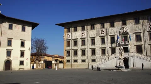 Piazza dei Cavalieri, Pisa 스톡 동영상 168637943