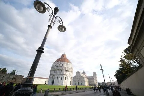 Piazza dei Miracoli. Stock Photos