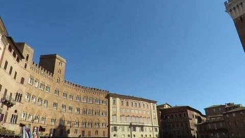 Piazza del Campo Stock Footage 96518633