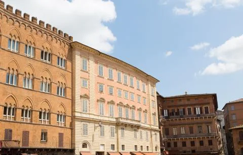 Piazza del Campo 스톡 사진