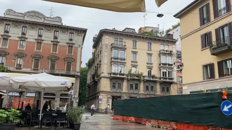 Piazza del Carmine, Milan Stock Footage 189818092
