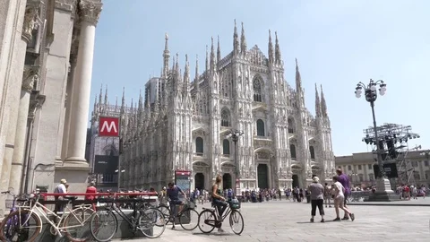 Piazza del Duomo Stock Footage 76900391