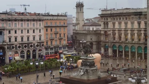 Piazza del Duomo MS 動画素材 122245408