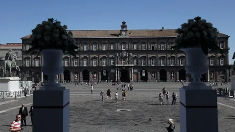 Piazza del plebiscito Stock Footage 128448756