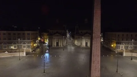 Piazza del Popolo Stock Footage 114030590