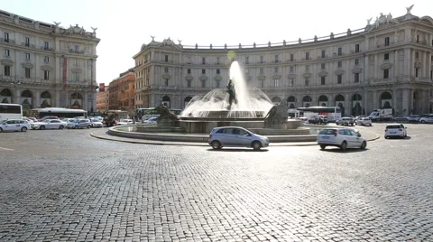 Piazza della Repubblica Stock Footage 53244906