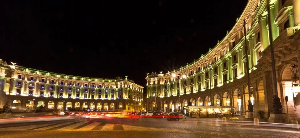 Piazza della Repubblica Foto stock