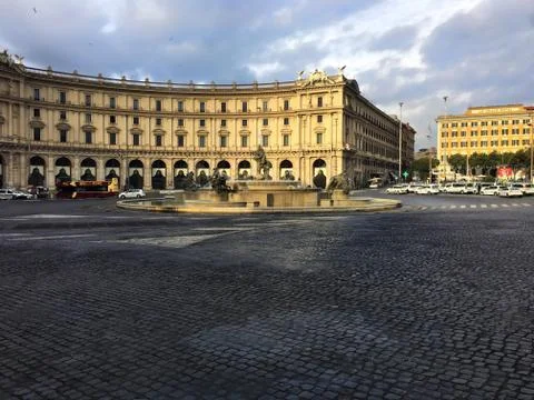 Piazza della Republica Stock Photos