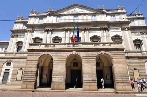 Piazza della Scala Stock Photos