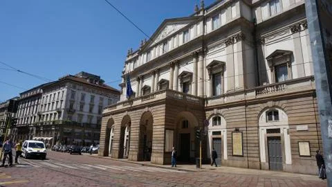Piazza della Scala Stock Photos