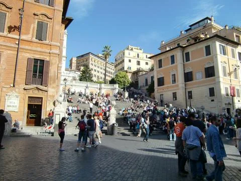 Piazza di Spagna Stock Photos