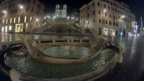 Piazza di Spagna - Roma 動画素材 100520343