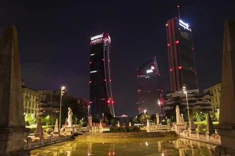 Piazza Giulio Cesare, Milano Foto stock