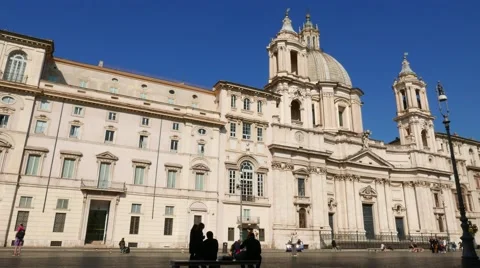 Piazza Navona Stock Footage 51887525