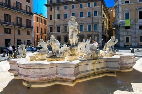 Piazza Navona Stock Photos