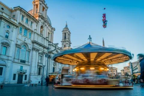 Piazza Navona Square Stock-Fotos