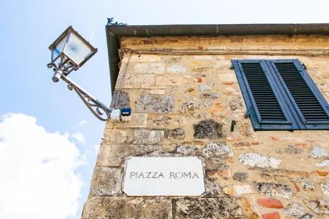 Piazza roma Stock-Fotos