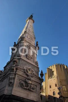 Piazza san domenico Stock Photos