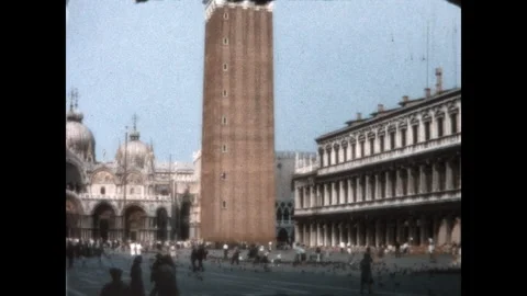 Piazza San Marco 1964 Stock Footage 317727334