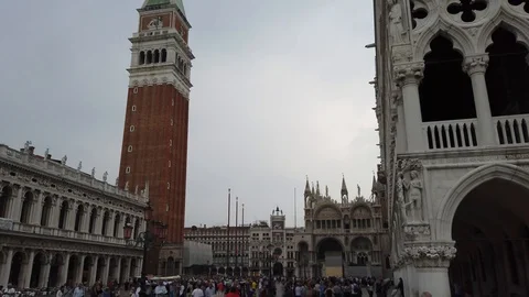 Piazza San Marco Video stock 120812002
