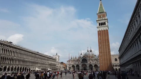 Piazza San Marco Stock Footage 120812011