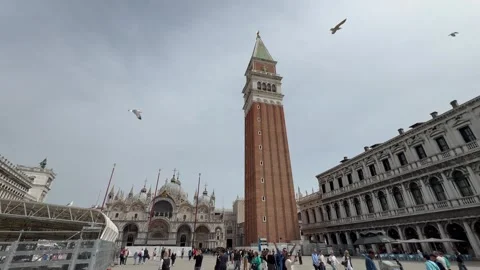 Piazza San Marco, Venice 9 Video stock 306541771