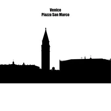 Piazza san marko Stock Illustration