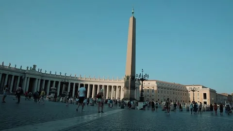 Piazza San Pietro 12 Video stock 336021176