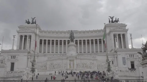 Piazza Venezia co101 Stock Footage 84955464