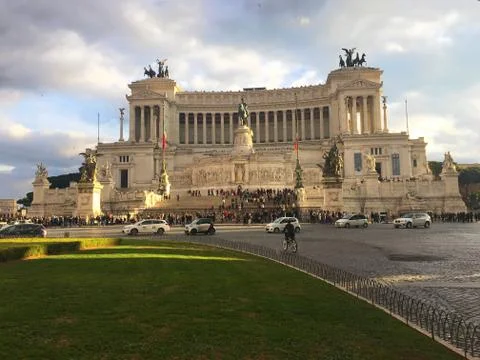 Piazza Venezia Stock Photos