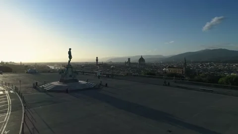 Piazzale Michelangelo Florence Stock Footage 147367015