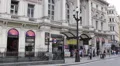 Piccadilly Circus Busy Street Road Junction Car Traffic People Commuting Walking HD Footage
