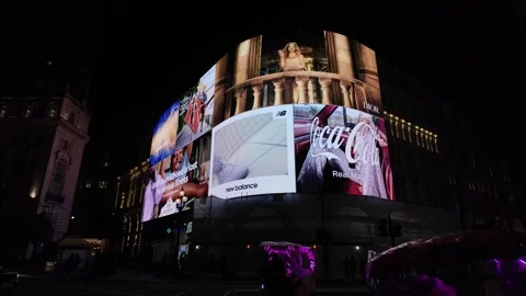 Piccadilly Circus Video stock 283556533