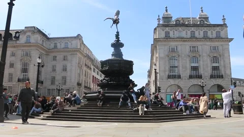Piccadilly Circus, London selection Stock Footage 274722474