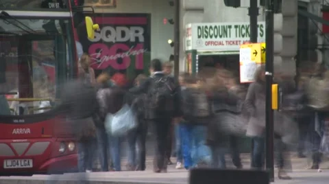 Piccadilly Circus Timelapse 4 動画素材 2868622