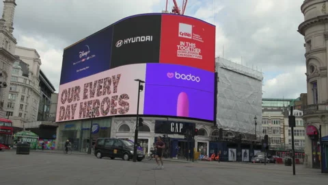 Piccadilly Lights. Video stock 134117336