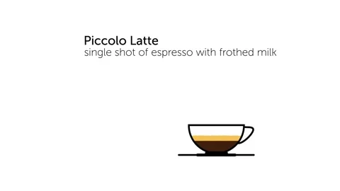 Piccolo Latte Video stock 134391748