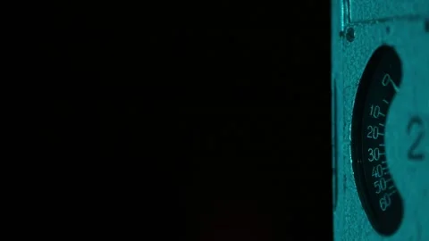 A pice of Antique projector  close up 9 Stock-Footage 314962445
