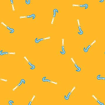 Pick and hook garage tool vector seamless pattern Stock Illustration
