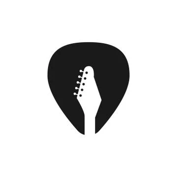 Pick guitar vector design illustration 스톡 일러스트