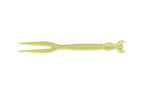 Pick isolated on white background plastic stick Stock Photos