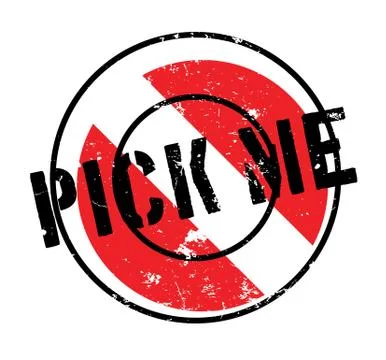 Pick Me rubber stamp Ilustração Stock