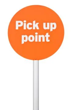 Pick up point sign Stock-Illustration