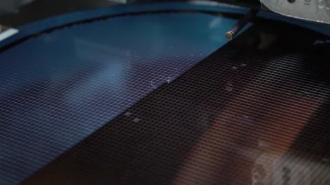 Pick up silicon die in die attach machine in semiconductor manufacturing Stock Footage 167155883