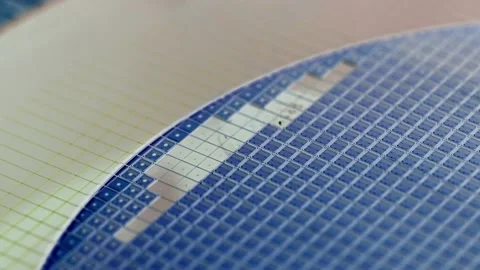 Pick up silicon die in die attach machine in semiconductor manufacturing Stock Footage 167368260