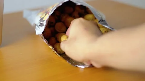 Pick snack Stock Footage 321914069