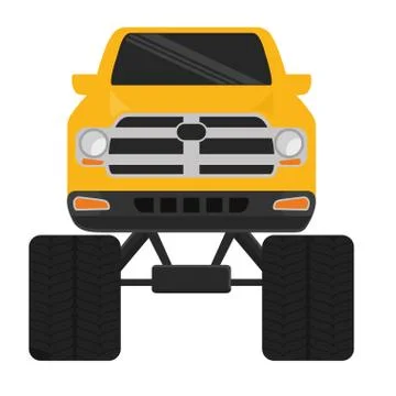 Pick up truck Ilustração Stock