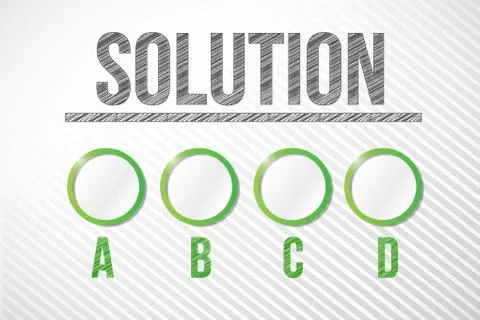Pick your appropriate solution illustration design graphic 스톡 일러스트